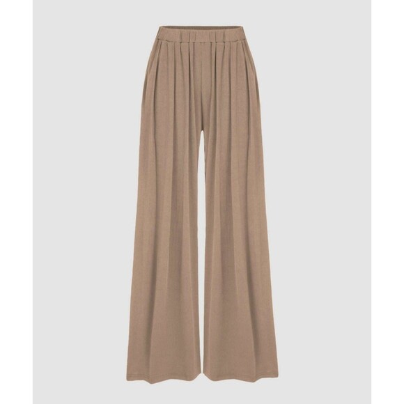 CIDER Palazzo Pants size 1XL new, Cream/Tan wide leg - Picture 1 of 4